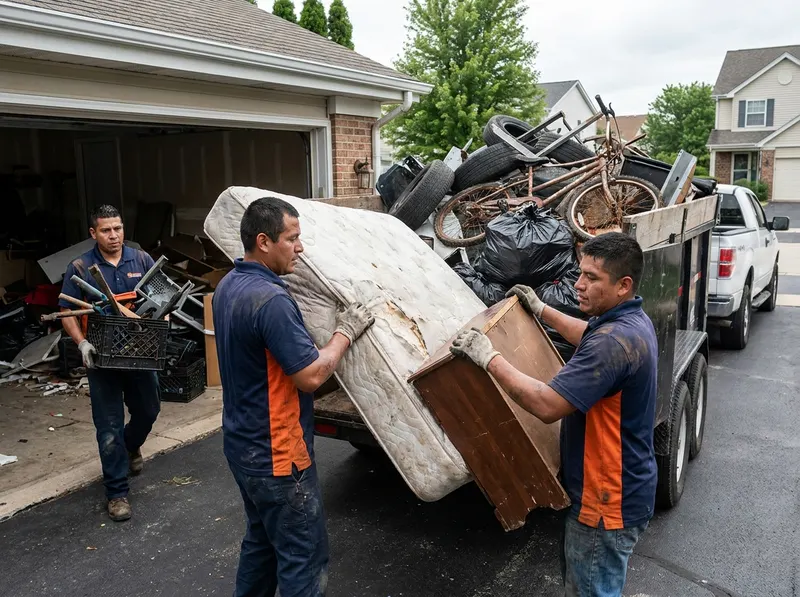 Garage Cleanout in Schaumburg, IL